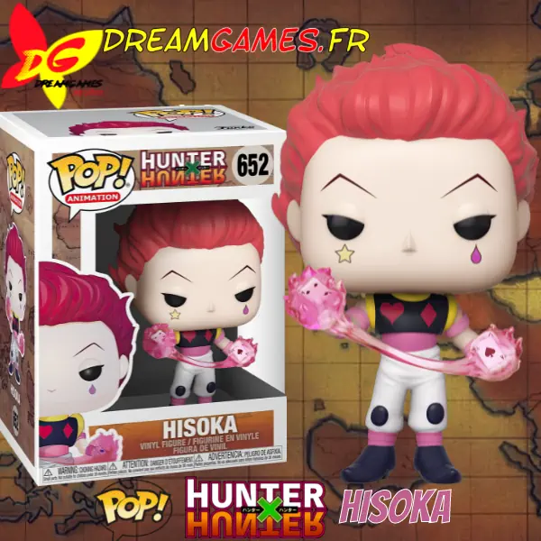 Funko Pop Hunter X Hunter 652 Hisoka Box Fig