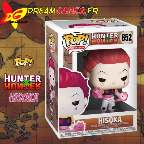 Funko Pop Hunter X Hunter 652 Hisoka Box