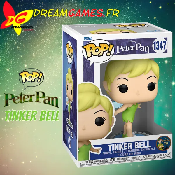 Funko Pop Peter Pan 70 Tinker Bell on Mirror 1347 Box