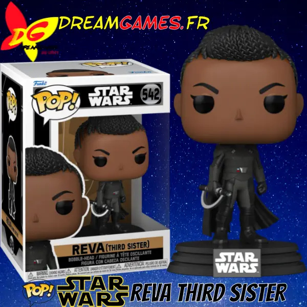 Funko Pop Star Wars 542 Reva Third Sister Box Fig