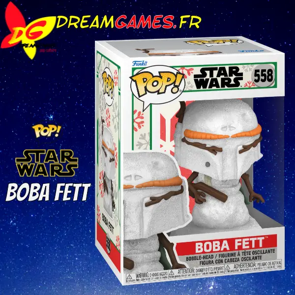 Funko Pop Star Wars 558 Boba Fett Box