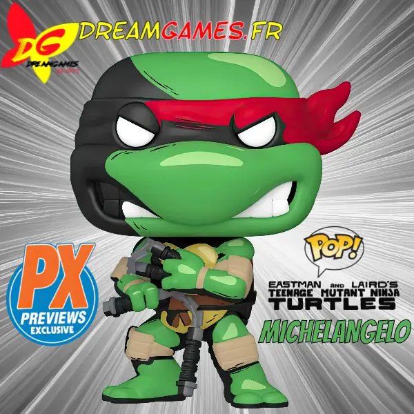 Funko Pop Michelangelo 34 Teenage Mutant Ninja Turtles Exclusive