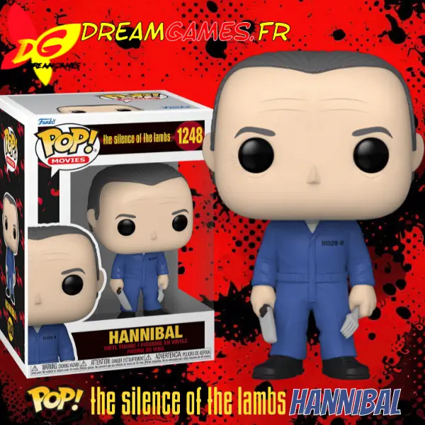 Funko Pop The Silence of the Lambs 1248 Hannibal Box Fig