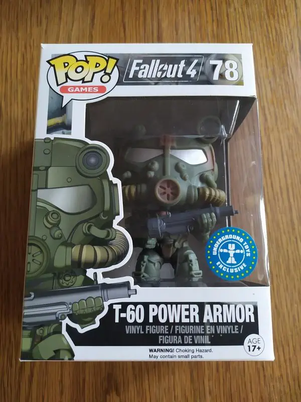 Funko Pop T-60 Power Armor 78 Fallout 4 1