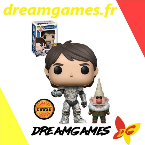 Funko Pop Jim with Gnome Chase Trollhunters 466