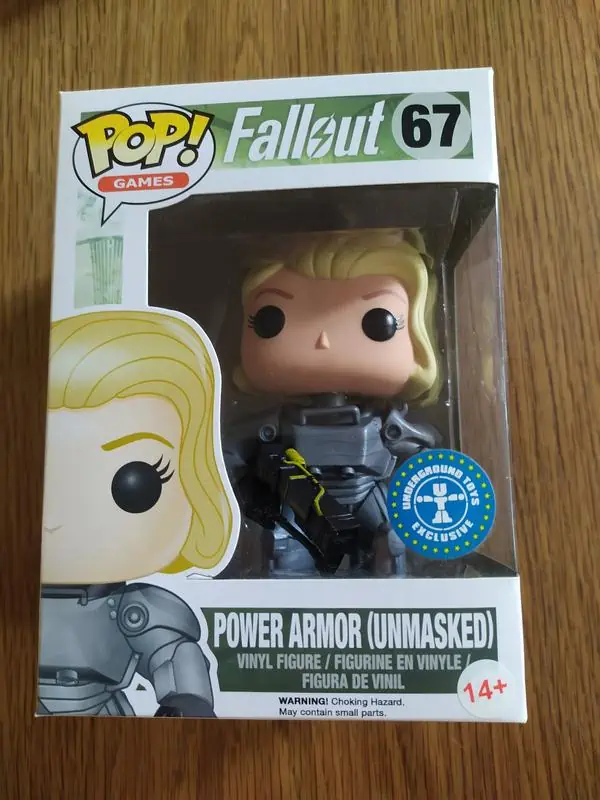 Figurine Funko Pop Power Armor Unmasked 67 Fallout 2