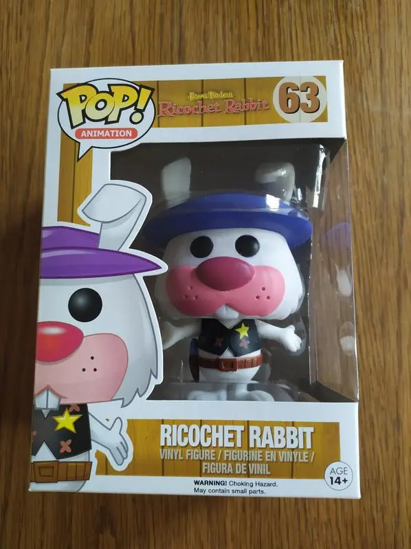 Figurine Funko Pop Ricochet Rabbit 63 Flocked Hanna Barbera 1