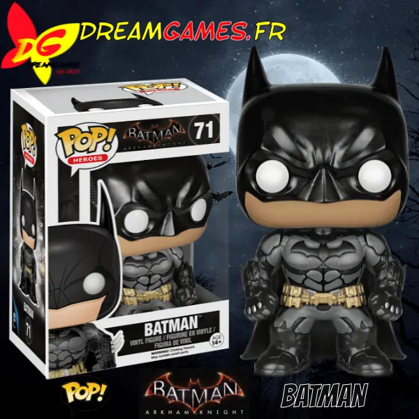 Funko Pop Batman Arkham Knight 71 Batman Box Fig