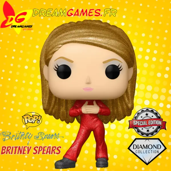Funko Pop Britney Spears Catsuit Diamond 215 Special Edition