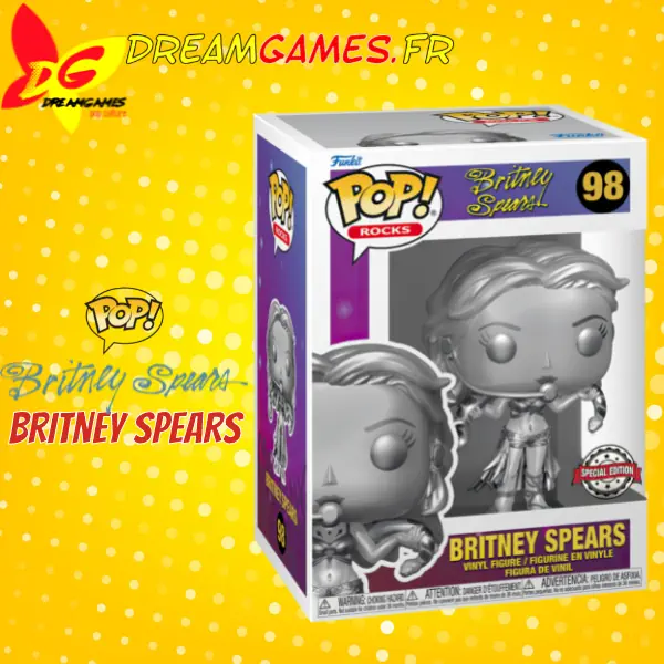 Funko Pop Britney Spears Metallic Slave 4 U 98