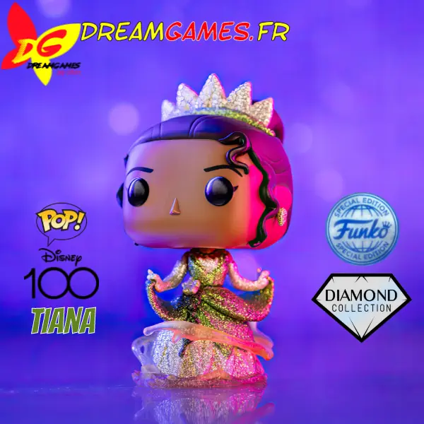 Funko Pop Disney 100 1321 Tiana Special Edition Diamond Fig 02