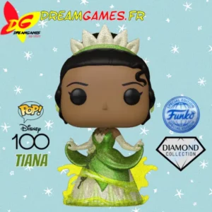 Funko Pop Tiana Diamond 1321 Disney 100 Special Edition