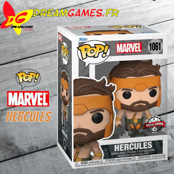 Funko Pop Marvel 1061 Hercules Special Edition Box