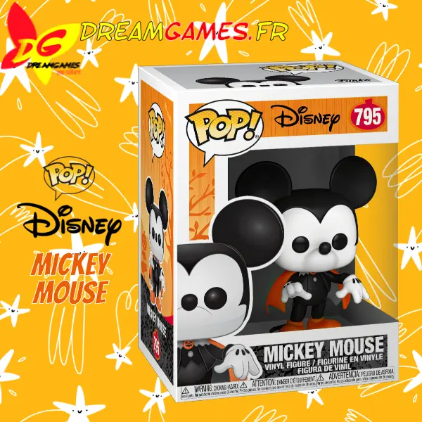 Funko Pop Mickey Mouse 795 Spooky Mickey Box