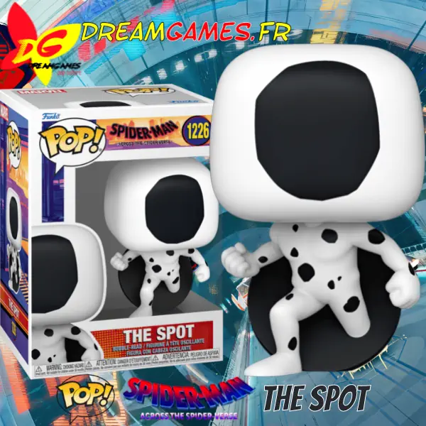 Funko Pop Spider-Man Across the Spider-Verse 1226 The Spot Box Fig