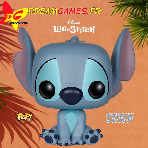 Figurine Funko Pop Stitch Seated 159 Disney Lilo et Stitch