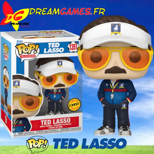 Funko Pop Ted Lasso 1351 Chase Box Fig