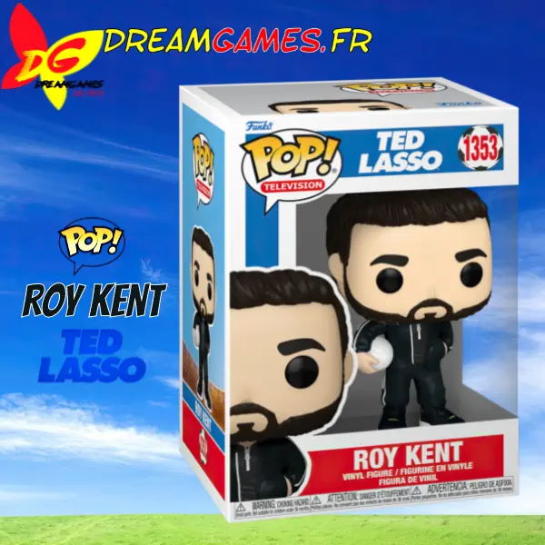 Funko Pop Ted Lasso 1353 Roy Kent Box