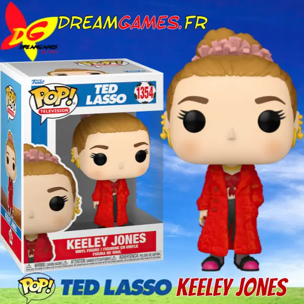 Funko Pop Ted Lasso 1354 Keeley Jones Box Fig