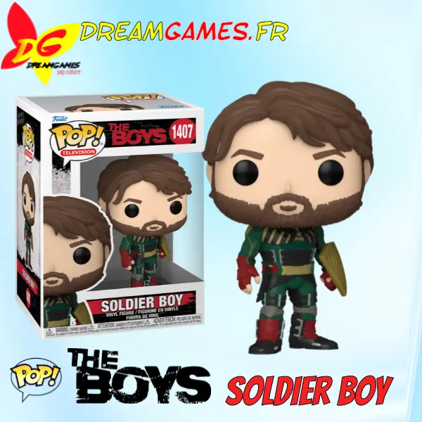 Figurine Funko Pop Soldier Boy The Boys 1407 1