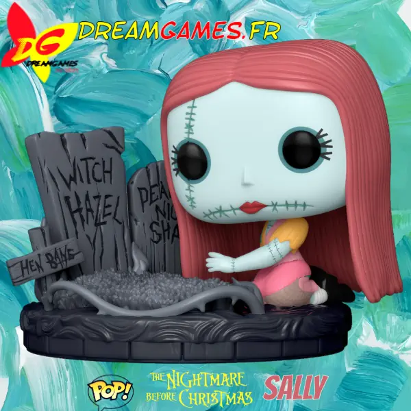 Funko Pop The Nightmare Before Christmas 1358 Sally with Gravestone Fig 02