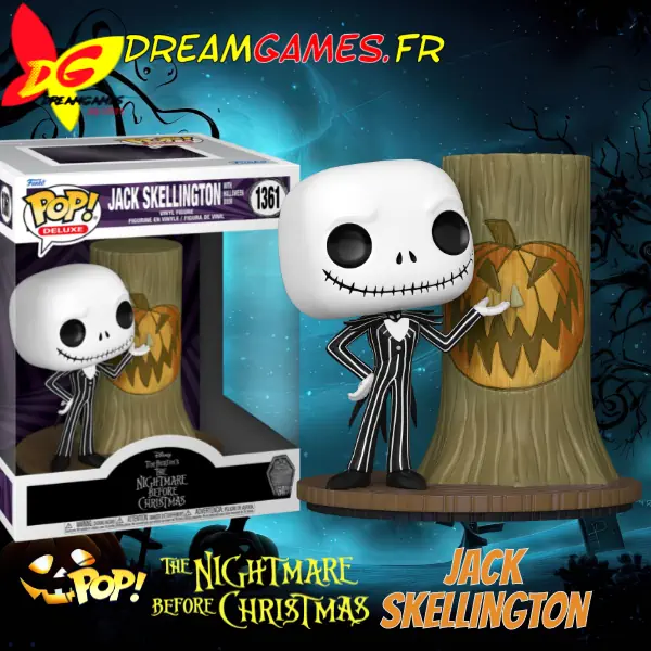 Funko Pop The Nightmare Before Christmas 1361 Jack Skellington with Halloween Door Box Fig