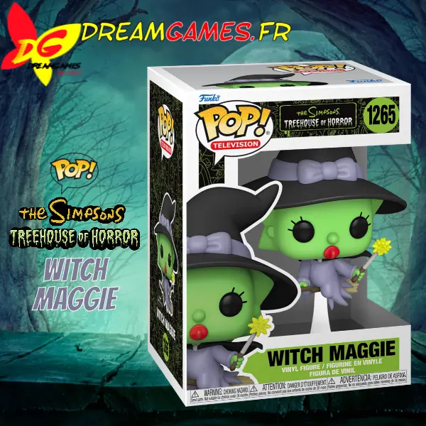 Funko Pop Witch Maggie The Simpsons Treehouse of Horror 1265