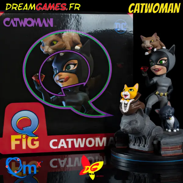 Qmx Q-Fig Elite Catwoman Box Fig 00