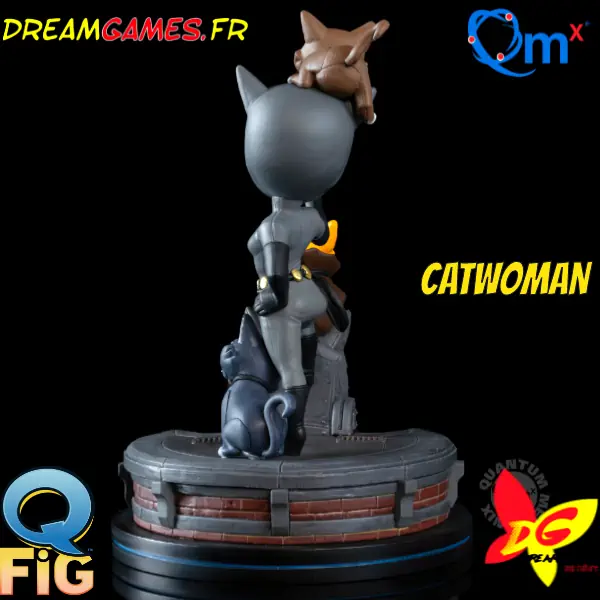 Figurine Q-Fig Elite Catwoman Qmx Quantum Mechanix DC Comics