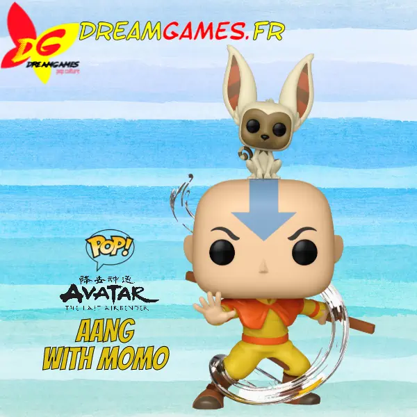 Funko Pop Aang with Momo Avatar the Last Airbender 534