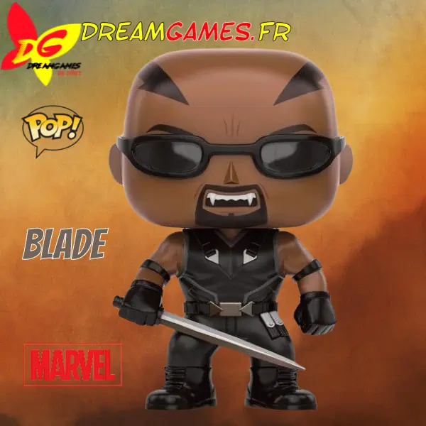 Funko Pop! Marvel: Blade #192 | Vinile Da Collezione 10 Cm | Figura 192