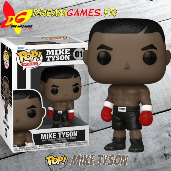 Funko Pop Boxing 01 Mike Tyson Box Fig