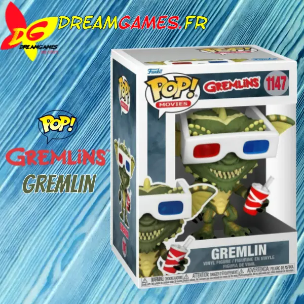 Funko Pop Gremlins 1147 Gremlin 3D Glasses Box