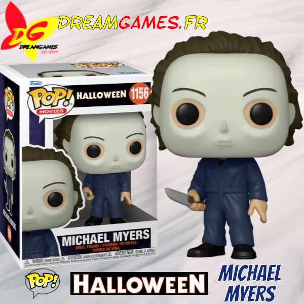 Funko Pop Halloween 1156 Michael Myers New Pose Box Fig
