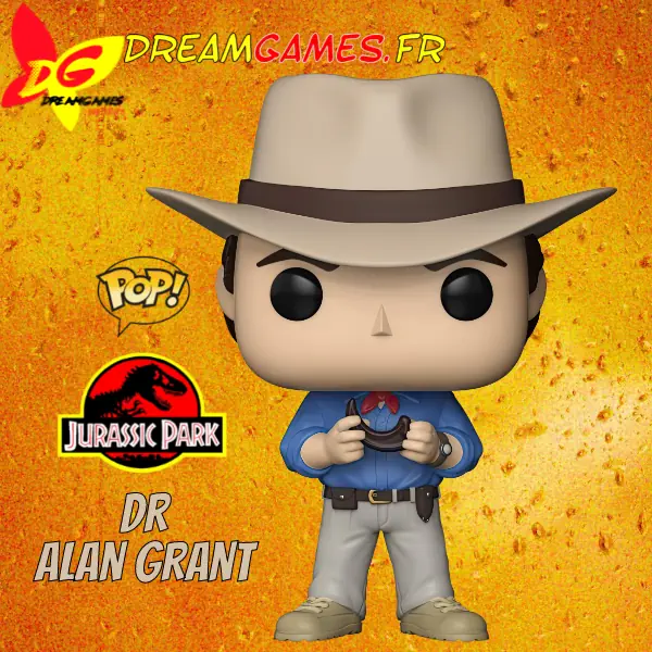Figurine Funko Pop Dr Alan Grant 545 Jurassic Park