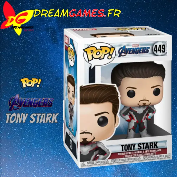 Figurine Funko Pop Tony Stark Avengers 449