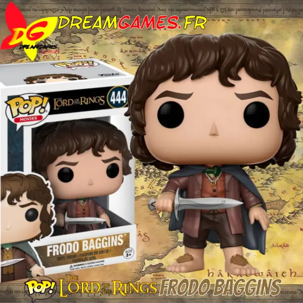 Funko Pop The Lord of the Rings 444 Frodo Baggins Box Fig