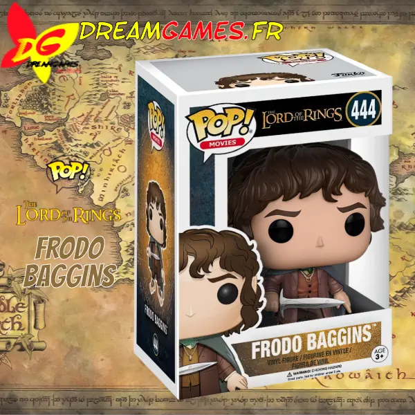 Funko Pop The Lord of the Rings 444 Frodo Baggins Box