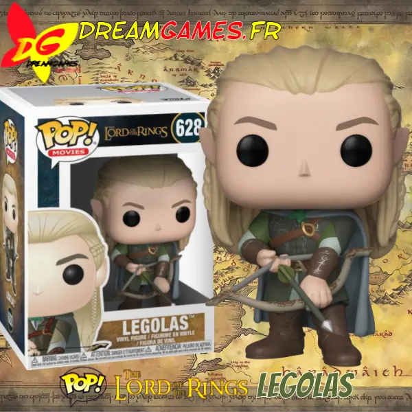 Funko Pop The Lord of the Rings 628 Legolas Box Fig