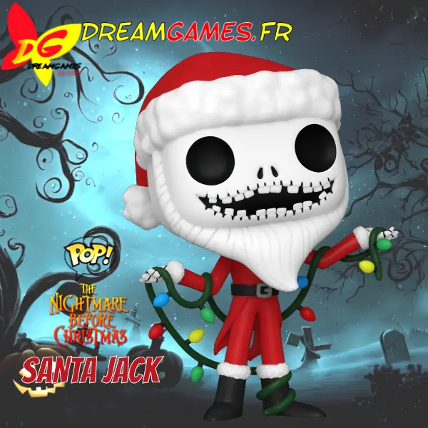 Funko Pop Santa Jack The Nightmare Before Christmas 1383