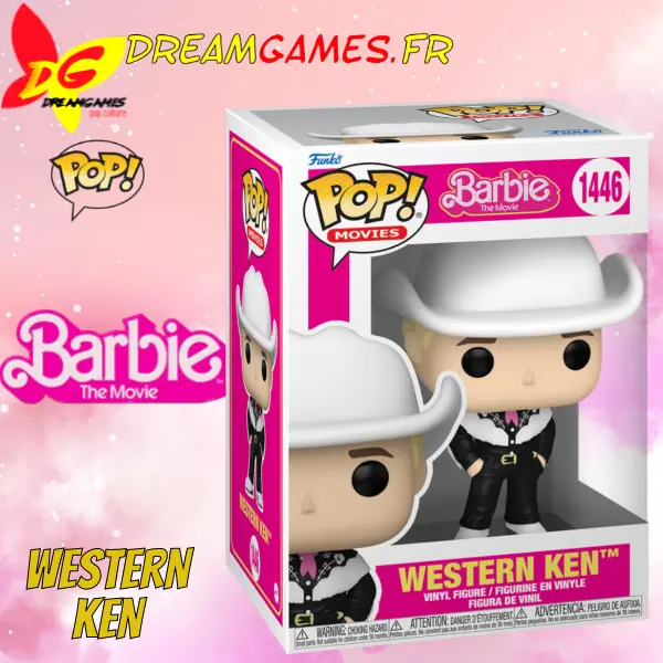 Funko Pop Western Ken 1446 Barbie The Movie 1