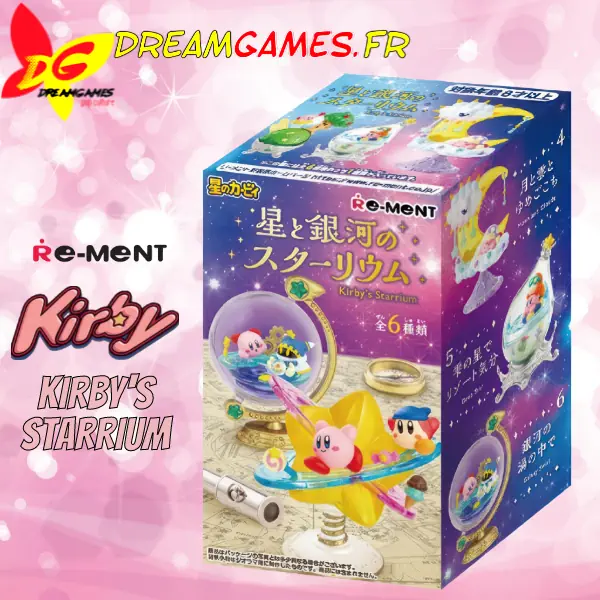 Re-Ment Kirby's Starrium 6 Pack Box