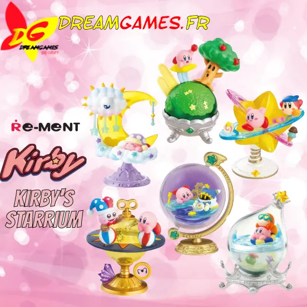 Figurines Kirby's Starrium Re-Ment 6 Pack Kirby 6 cm