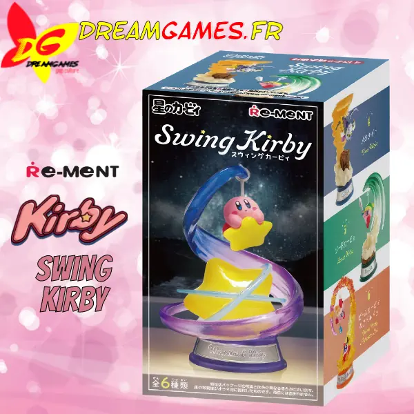 Figurines Swing Kirby Re-Ment 6 Pack