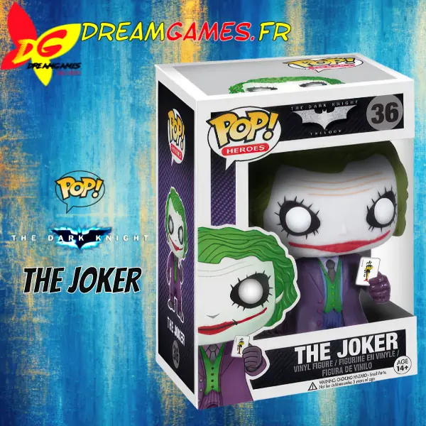 Figurine Funko Pop The Joker 36 Batman The Dark Knight