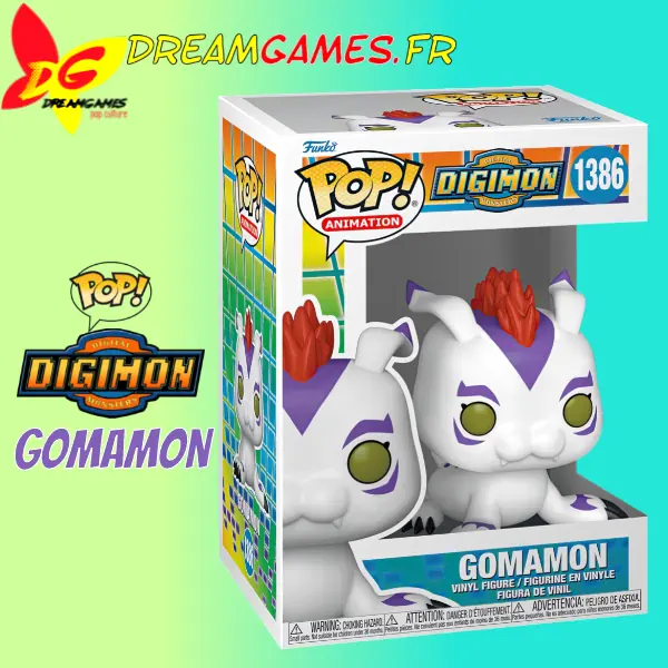Figurine Funko Pop Gomamon Digimon 1386