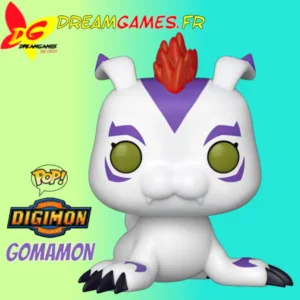 Funko Pop Gomamon, adorable figurine Digimon avec tous les détails emblématiques. Un must pour les fans de Gomamon et les collectionneurs de Funko Pop.