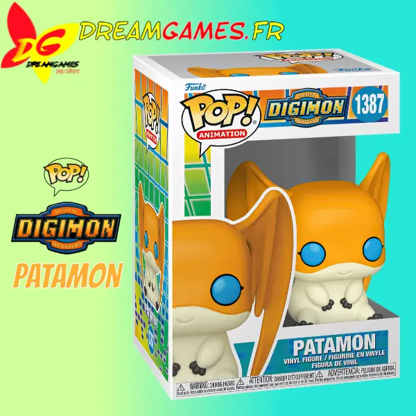 Figurine Funko Pop Patamon Digimon 1387