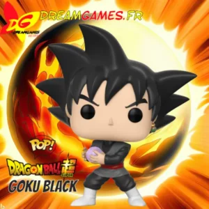"Funko Pop Goku Black 314 - Figurine de collection de Goku Black, un personnage emblématique de l'univers Dragon Ball. Idéal pour les fans et les collectionneurs de Funko Pop. Ajoutez cette pièce unique à votre collection !"