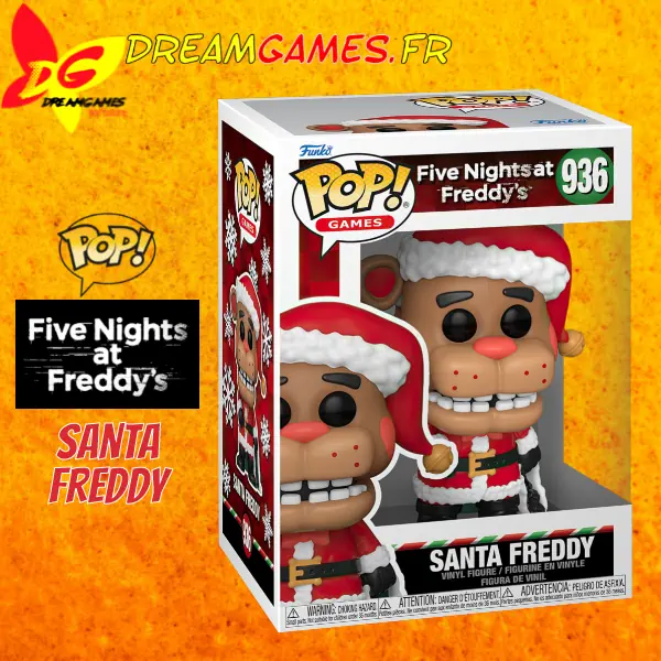 Funko Pop Santa Freddy Fazbear Five Nights at Freddys 936